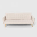 Divano Letto Clic Clac 172x86x80 cm in Tessuto Beige