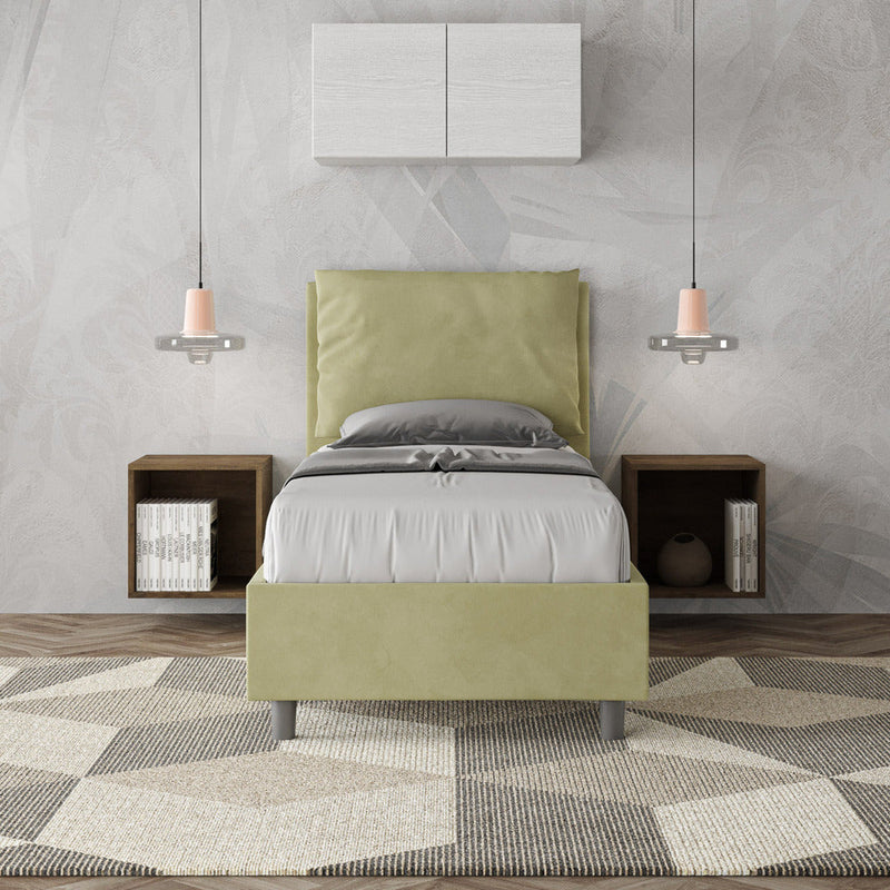 Letto Singolo Antea Tè Verde Varie Misure
