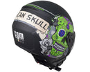 Casco Jet per Scooter Visiera Sagomata CGM Cancun 107S Nero