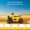 Mini Quad Elettrico per Bambini 6V Nero e Giallo