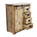 Mobile Winston 90x45x100 h cm in Legno Marrone