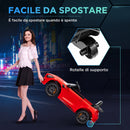 Macchina Elettrica per Bambini 3-6 Anni Mercedes-AMG GTR con 2 Motori e Telecomando Rosso      