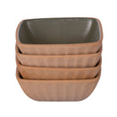 Set 4 Salsiere 11,5x11,5x4 cm 250 ml in Ceramica VdE Tivoli 1996 Pompei