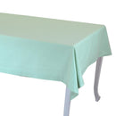 Tovaglia Rettangolare 140x240 cm in Cotone 180 GSM Juliette Verde Acqua