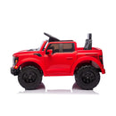 Macchina Elettrica per Bambini Ford Raptor 12V con Telecomando Bluetooth Luci LED e Tappetini Rosso