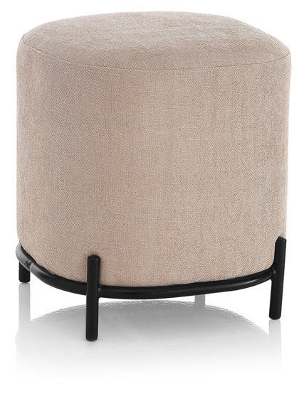 Pouf Rembourré 42x42x45 cm en Tissu Rose online