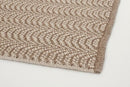 Tappeto da Esterno 170x240 cm in Polipropilene Dadra Marrone