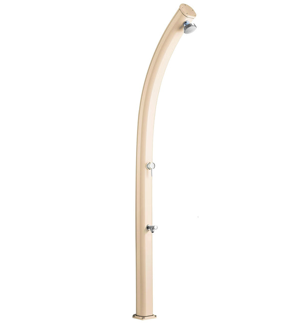 Douche de Jardin Solaire 25L Mitigeur et Lave Pieds Arkema Jolly Champagne Bronze sconto