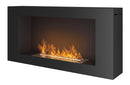 Camino a Bioetanolo da Parete 91x44 cm  Blackbox 910 Nero