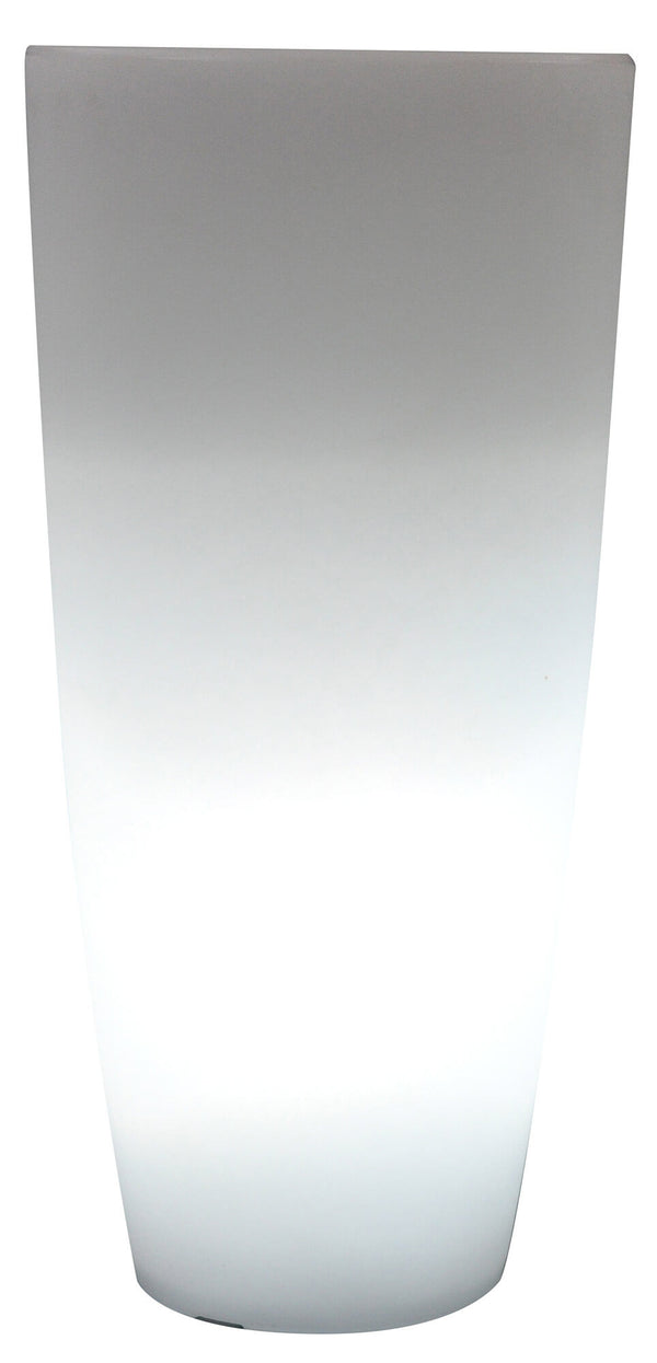 Vase Lumineux Rond Ø33x70 cm Bauer Home Light Ice et Blanc prezzo