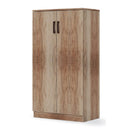 Scarpiera armadio 130x71x38 cm Gabriella noce country