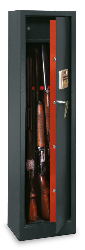 Porte Fusil Fusilier Digital Pour 5 Armes Avec Technomax Treasure sconto