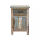 Mobile Reynold 45x40x68 h cm in Legno Multicolor