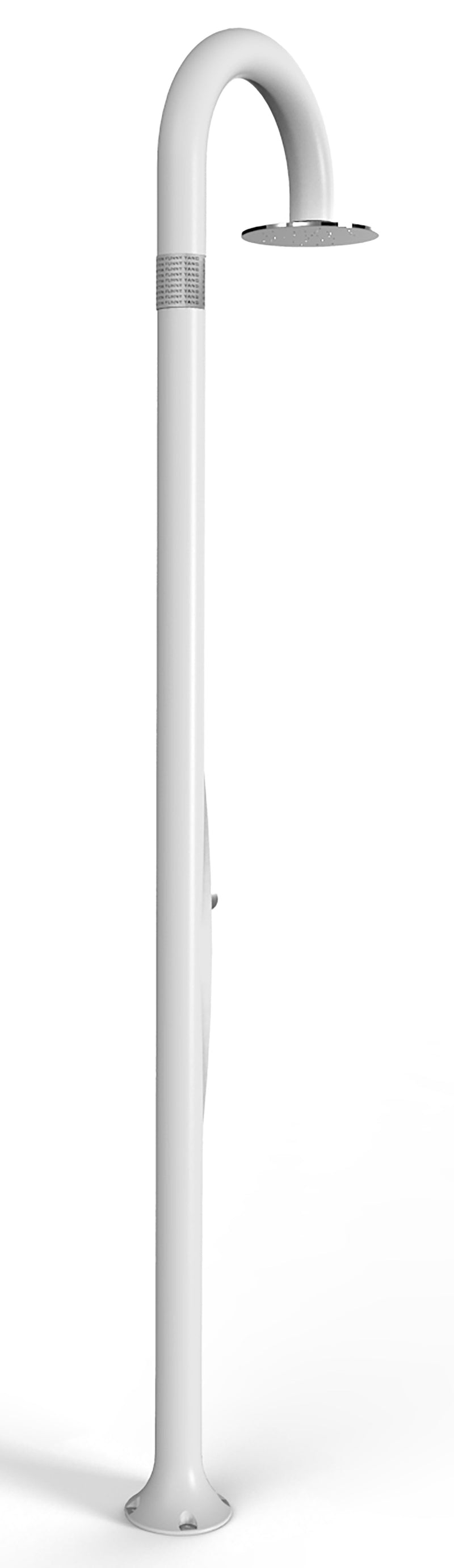 Doccia da Esterno Giardino Miscelatore Arkema Funny Yin Bianco