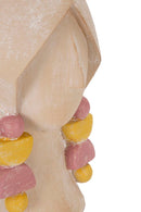 Vaso Elegant 26x27x19 cm in Poliresina Multicolor