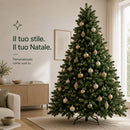 Albero di Natale Canada 210 cm Folto e Rigoglioso Verde      