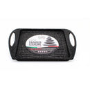 Vassoio Grill Rettangolare Antiaderente 2 Maniglie 34x26 cm Olympia Hard Cook
