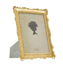 Cornice Linear Glam 27x1,8x32,3 cm in Poliresina e Vetro Oro