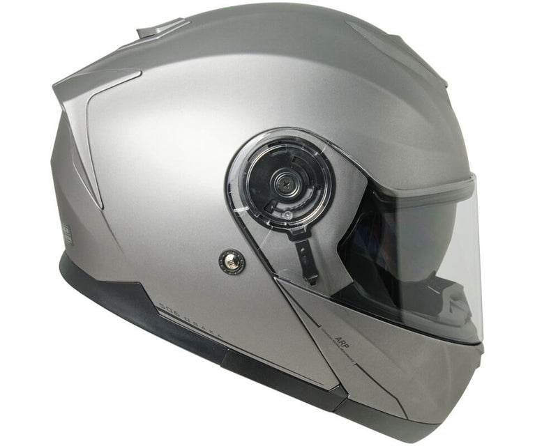Casco Integrale per Scooter Visiera Lunga CGM Osaka 506A Titanium Opaco Varie Misure
