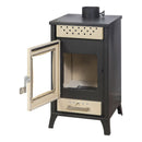 Stufa a Legna 45,5x48,5xh91 cm 15 Kw Olga Beige