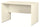 Bureau 120x73x73 cm Flammé Blanc