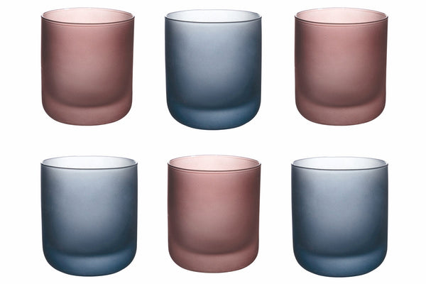 sconto Lot de 6 verres à eau givrés 350 ml Villa d'Este Home Tivoli Glamour
