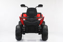 Quad Elettrico per Bambini ATV Safari Gold 24V Telecomando Rosso
