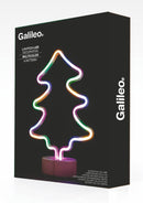 Albero di Natale Luminoso Neon a Led H29,5 cm Soriani Multicolor