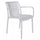 Fauteuil Giuly 58x57x80 cm Blanc