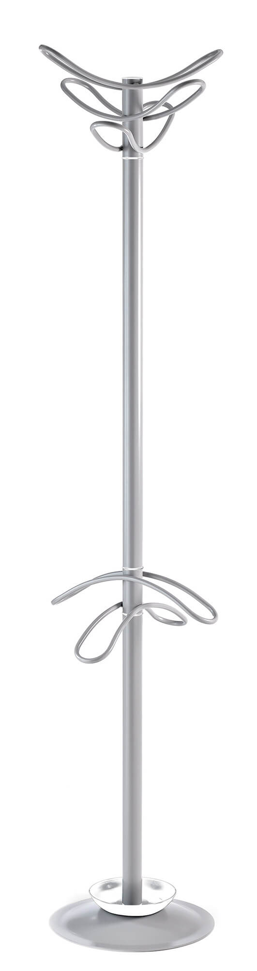 Porte-manteau Ø36x178 cm avec porte-parapluie en métal gris Fumer Harry prezzo