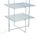 Stendibiancheria Elettrico Verticale Riscaldato 300W 