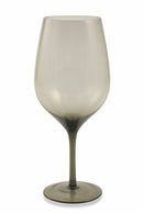 Set 6 Calici Ø7x25 cm in Vetro Villa d'Este Home Tivoli Happy Hour Grigi