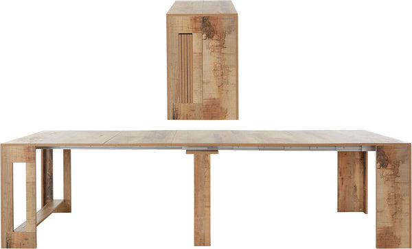 Consolle Allungabile 51/300x90x77 cm Pratika Pereira d'acero prezzo