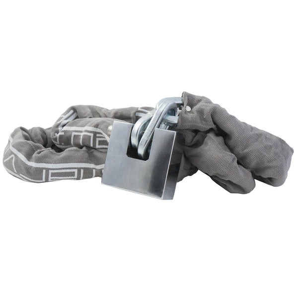 acquista Kit Antivol Cadenas et Chaine 170 cm en Acier pour Moto Scooter TJ Marvin Z027 Gris