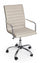 Chaise de bureau opérative en faux cuir Perth Tortora