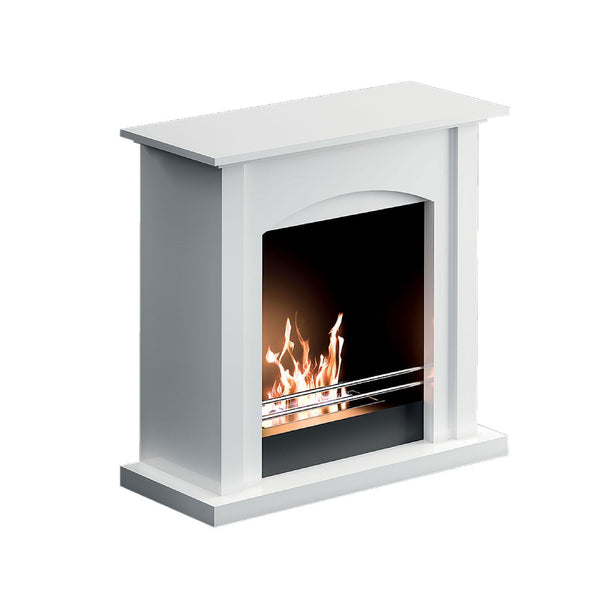 Camino a Bioetanolo da Pavimento 70x30x70 cm 2000W 1L Matera Bianco acquista