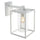 Applique d'extérieur basse E27 en aluminium sovil blanc