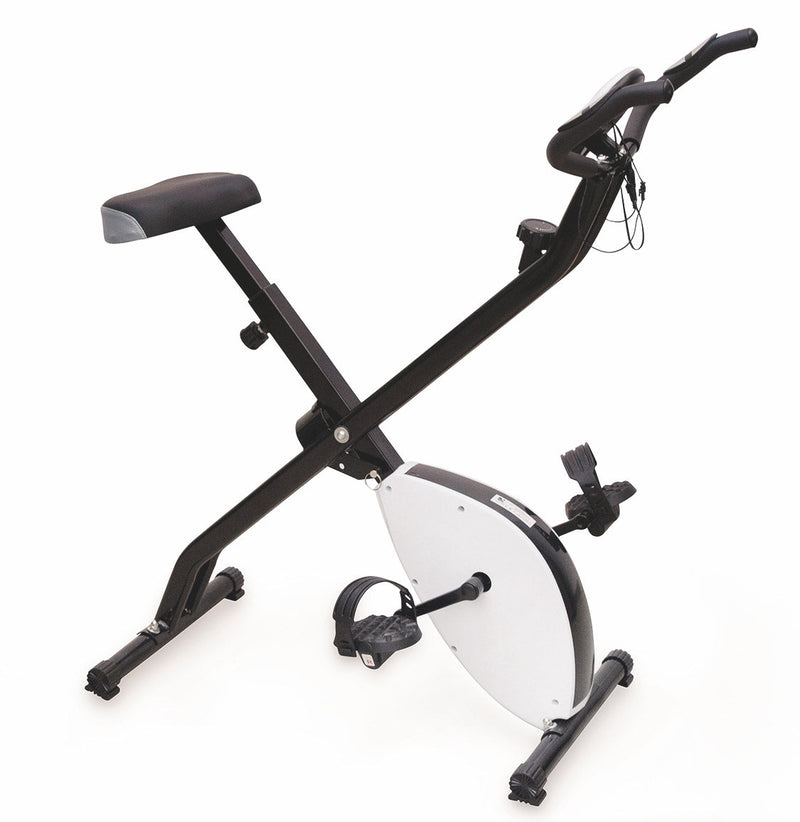 Cyclette Manuale Pieghevole 100Kg Kooper Simmy Bianca