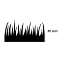 Erba Sintetica per Giardino 30 mm 2x25m Fondo Drenante Verde