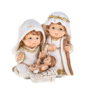 Set 3 Statuine Natalizie Natività 9,2 cm in Resina