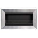 Camino a Bioetanolo da Parete 88x51 cm Flig Las Vegas Silver