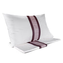 Set Lenzuola Sopra Sotto e Federe Balza in Raso Mitera Polinesia Georgia e Incenso Varie Misure