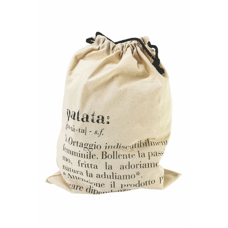 Sacchetto potato/patata 40x30 cm in Cotone VdE Tivoli 1996 Beige