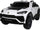 Voiture électrique pour enfants 12V Lamborghini Urus ST-X Blanc