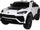 Voiture électrique pour enfants 12V Lamborghini Urus ST-X Blanc