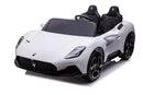 Macchina Elettrica per Bambini 12V con Licenza Maserati MC20 Bianca