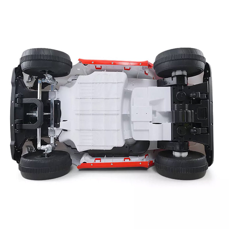 Macchina Elettrica per Bambini 12V Mp4 Smart Fortwo Cabrio Bianca