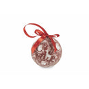 Set 14 Palle di Natale Ø7,5 cm in Polyfoam con Box Rudolf