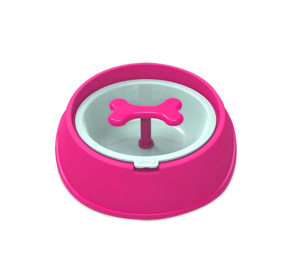 prezzo Gamelle de sport pour chiens et chats 20 cm anti-étouffement et meilleure digestion Rose