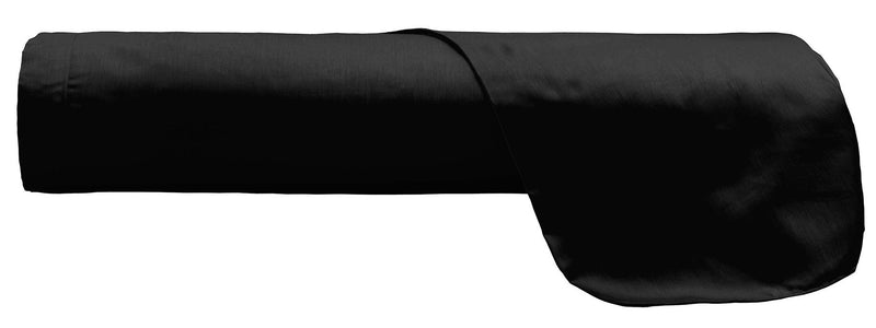 Lenzuolo Sopra in Tinta Unita Nero